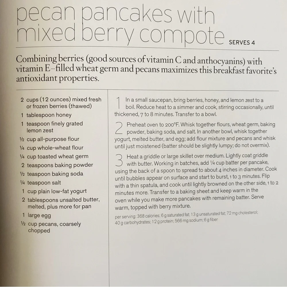 Random House Power Foods published in 2010 Forward by Martha Stewart